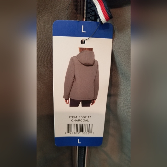Women's Tommy Hilfiger Grey L Coat - Picture 6 of 11